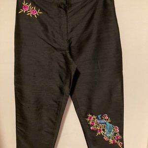 Lily Pulitzer Raw Silk Pant